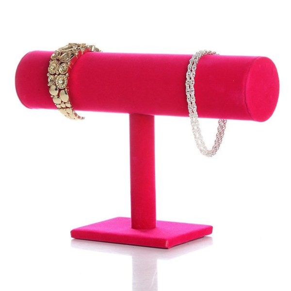 Fashion Velvet Armband Armband Halsband Smycken Display Stand Hållare Organizer