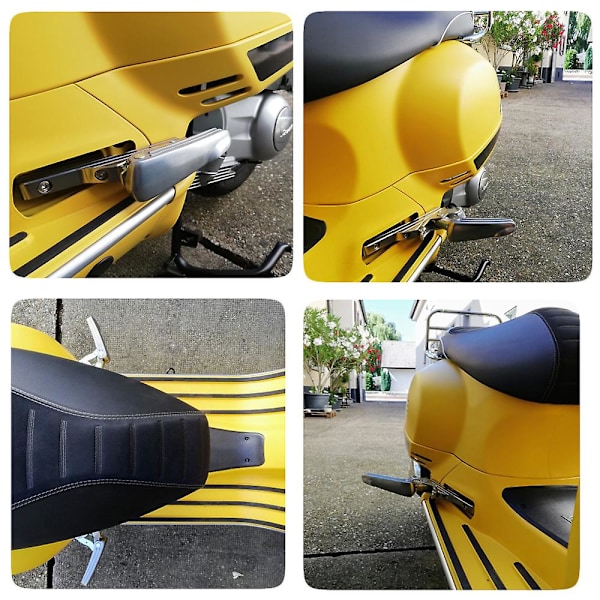 Matkustajan jalkatappien jatkeet pidennetty jalkatappi Vespa Gt Gts Gtv 60 125 150 200 250 300 300ie Universal Cnc