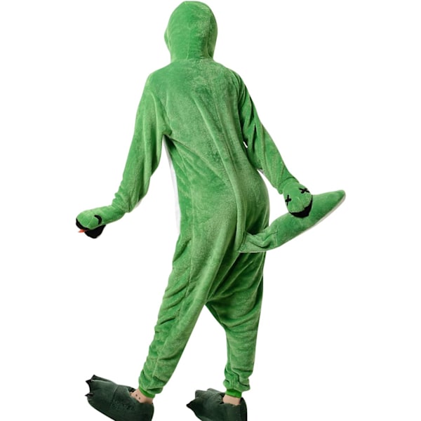 Lasten unisex-hyppyasu, 2023 eläinpuku onesie yöpaita pyjama huppuinen yöasu cosplay kigurumi yöasu joulu halloween Orm 140