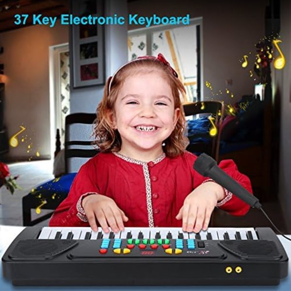 Elektroniskt tangentbord med 37 tangenter - Elektroniskt piano för barn