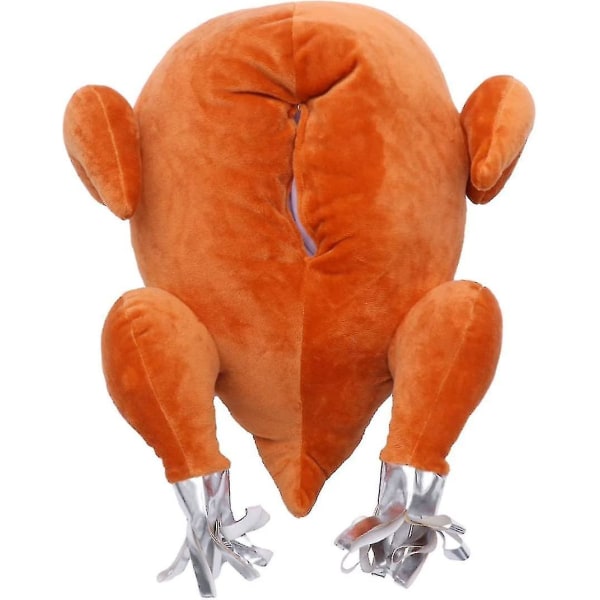 Ett stycke Thanksgiving Sweet Turkey Tissue Box Hållare Kudde Plyschleksak Thanksgiving Bordsdekorationer