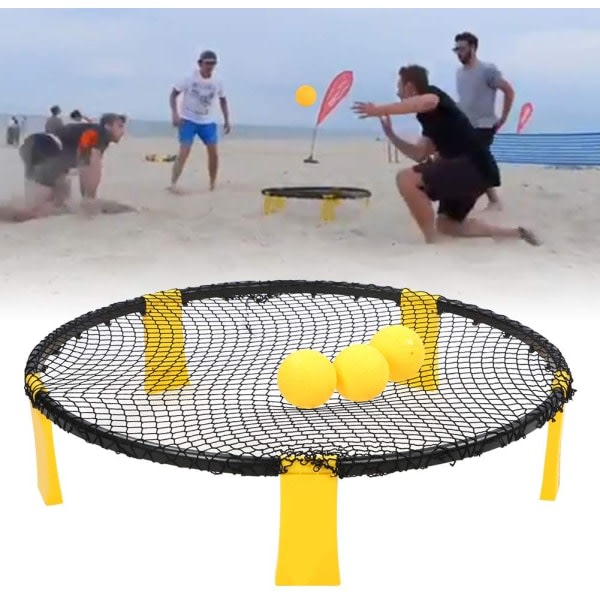 Beachvolleybollspel - Uppgraderad spikboll som spelar n?tspel