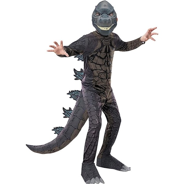 Dinosauriekostym Kids the Monsters Cosplay Jumpsuit Tail XL Cherry