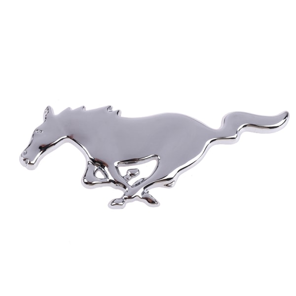 3D Horse Metal Car Logo f?r Ford Mustang New Mondeo Focus sliver Cherry