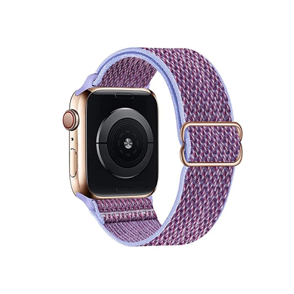 Stretchig rem kompatibel med Apple Watch band, kompatibel med i Watch Series 6/5/4/3/2/1 SE（13#，38/40mm）