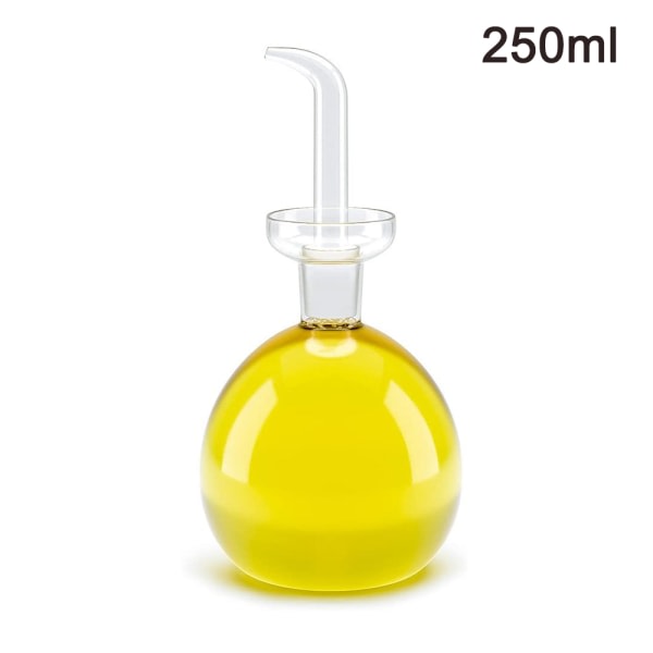 Cylindrisk olivoljedispenser Oljeflaskaglas utan dropppip - Oljeh?llare utmatningsflaskor f?r k?k