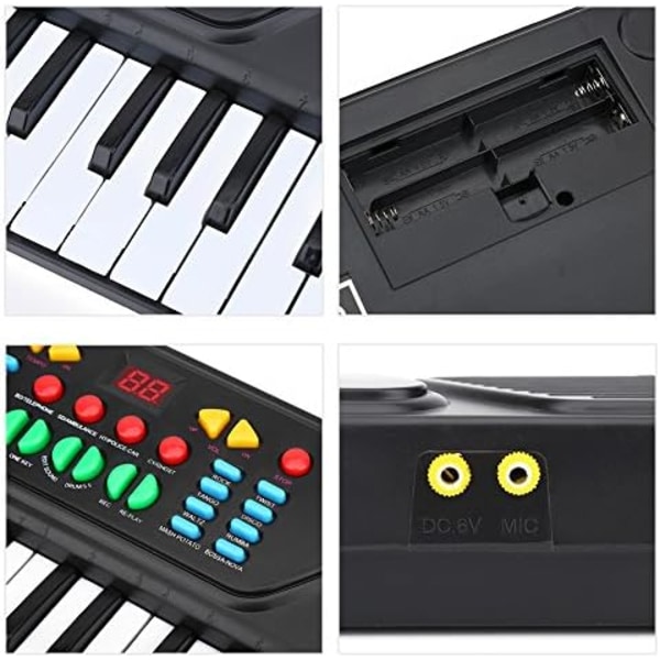 Elektroniskt tangentbord med 37 tangenter - Elektroniskt piano för barn