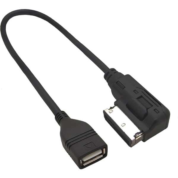 USB audio cable with USB adapter for Audi AMI MMI 2G 3G 3G+