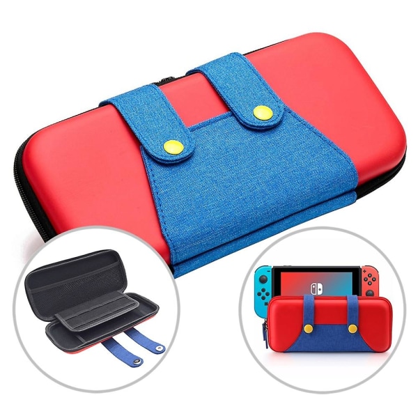 Söt Nintend Switch förvaringsväska Mari Style Färgglad case för Nintendo Switch