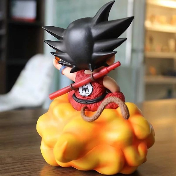 Anime Dragon Ball Z Figur Son Goku Figurer Monkey King Actionfigur Model Ornamenter Samling Tegneserie Kawaii Børnelegetøj Gave C Majin Buu