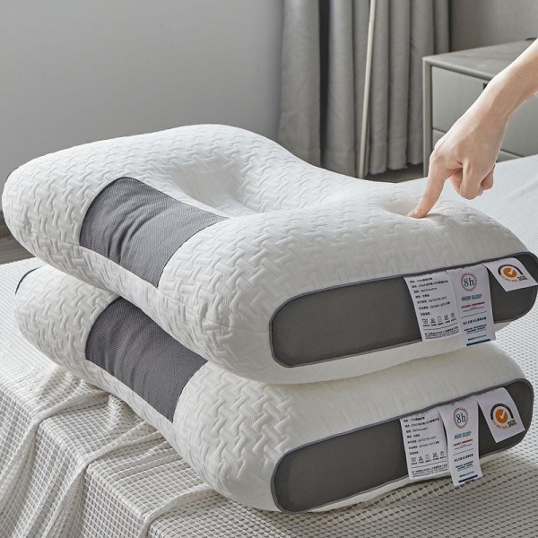 1 st mjuk anti-kollaps kudde kärna halskota stöd sömn extra massage kudde vuxen sovsal enkel skiljevägg 48*74cm SAP kudde SAP kudde