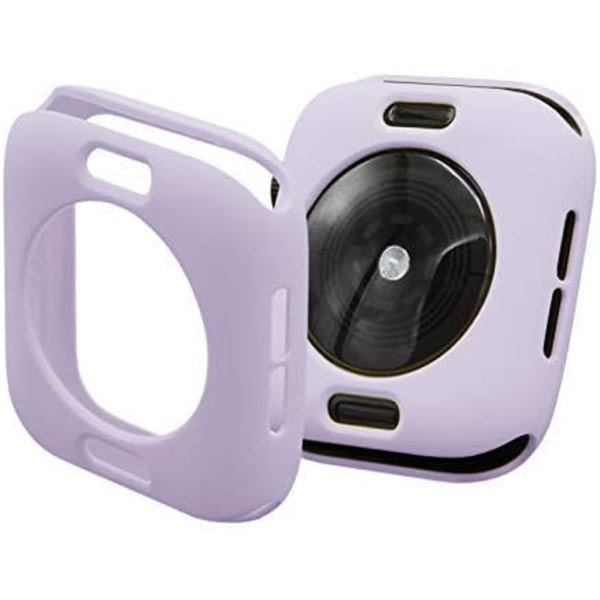 Ultratunt mjukt st?ts?kert case f?r iWatch Purple 38 mm