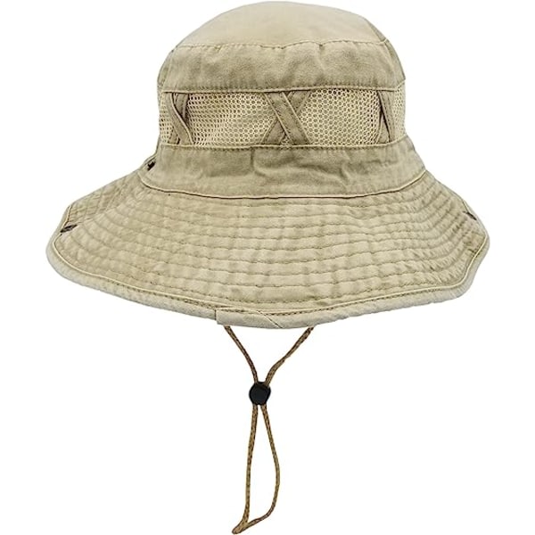 Outdoor Boonie Solhatt f?r vandring, camping, fiske, operat?rsdiskett Military Camo cap f?rm?n eller kvinnor