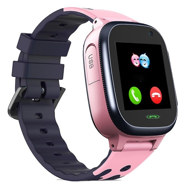 Kids Smart Watch Telefon 4g Kamera Touch Multifunktionell GPS Tracker Sos Watch Cherry