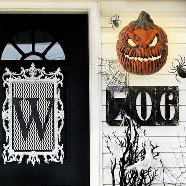 Pumpa form veranda Light Cover Skapa skrämmande Halloween Atmosphere Cover för Halloween festdekoration