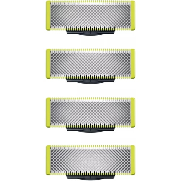 Philips Original stainless replacement blades compatible with electric shavers (model QP250/50)+ 4 pice