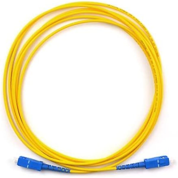 Sc Sc Single Mode Kabel Fiberoptisk Patch Sc till Sc Optisk kontakt 3m 5m 10m 15m (10m)