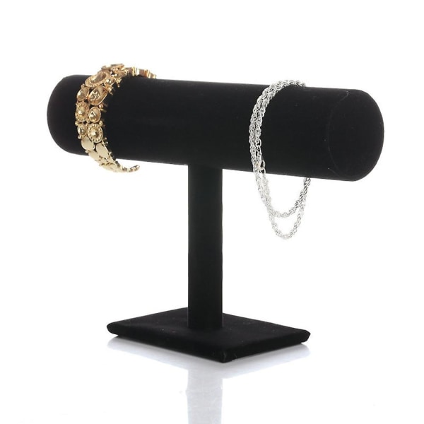 Fashion Velvet Armband Armband Halsband Smycken Display Stand Hållare Organizer