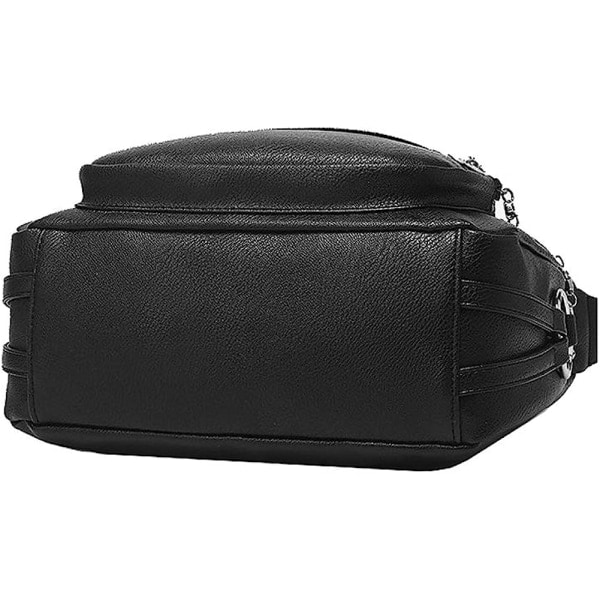 Crossbody-väska för kvinnor Handväska i läder Pocketbook Lätt axelväska (brun)