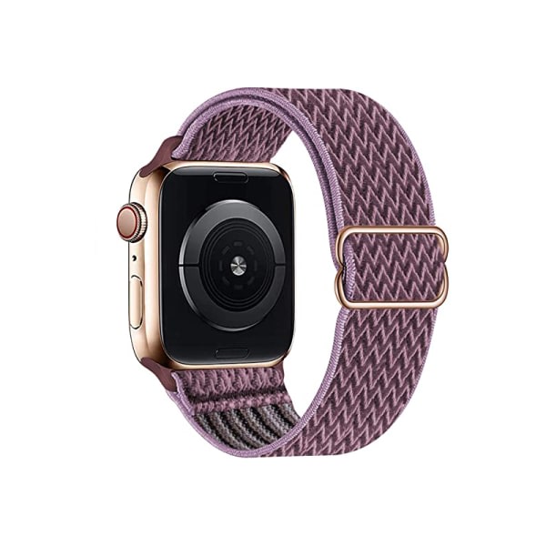 Stretchig rem kompatibel med Apple Watch band, kompatibel med i Watch Series 6/5/4/3/2/1 SE（4#，38/40mm）