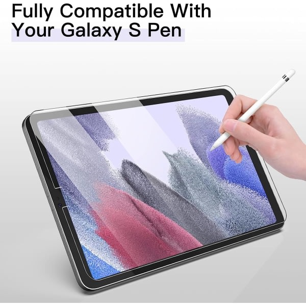[2-pack]Galaxy Tab A7 Lite 8,7 tum 2021 (SM-T220/SM-T225) sk?rmskydd f?r surfplattor, [Anti-Scratch]