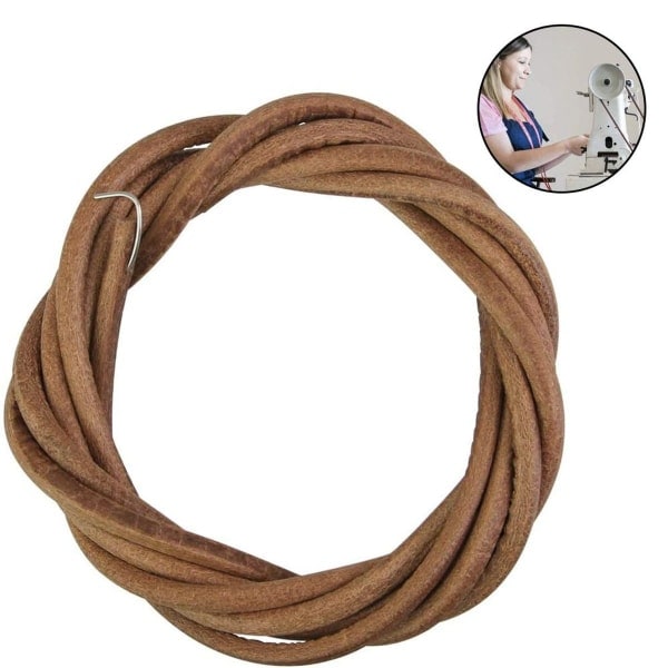 183 cm roll with leather strap sewing machine round leather cord 5 mm diameter leather