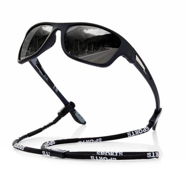 Polariserade sportsolglasögon för män: UV390 skyddsglasögon dam omlottglasögon för bilkörning och fiske green green