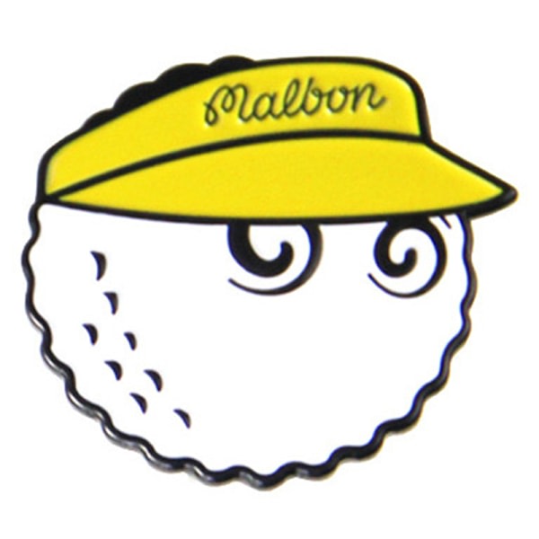 1st cap Mark golfbollsposition Avtagbar golfhatt M Yellow A Cherry
