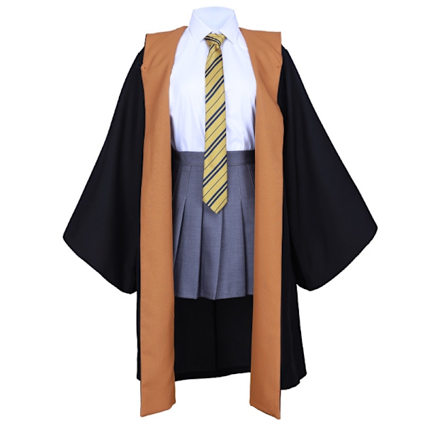 Harry Potter magisk kappe cosplay barnkappe kappe Potter kostyme Halloween klær trollmann kappe-FCL Gryffindor【Red Robe】 Adult XS【150-155】