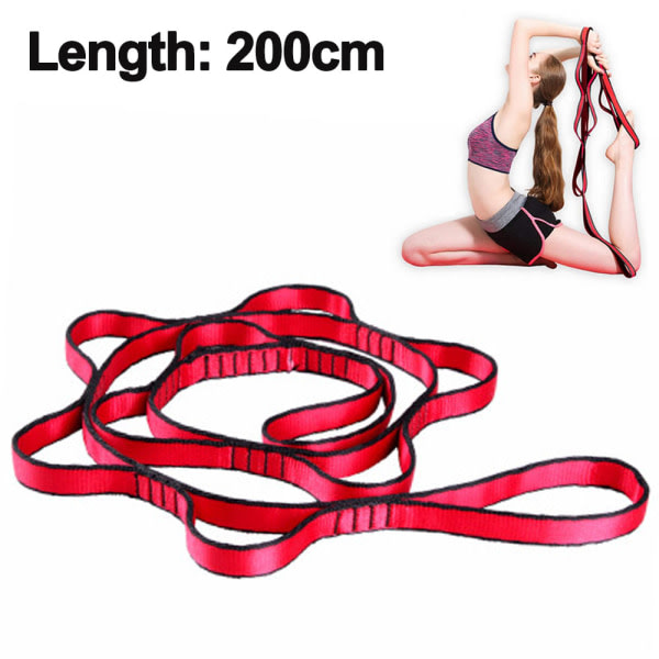 Aerial Yoga Hammock Daisy Chains - Yoga Swing Rope Red