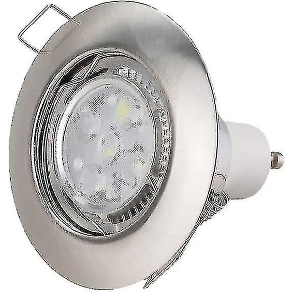 20 stk. lamperingsringe til 50mm Mr16 Gu10 spotlight, ringklemmer til led halogenlampe null ingen