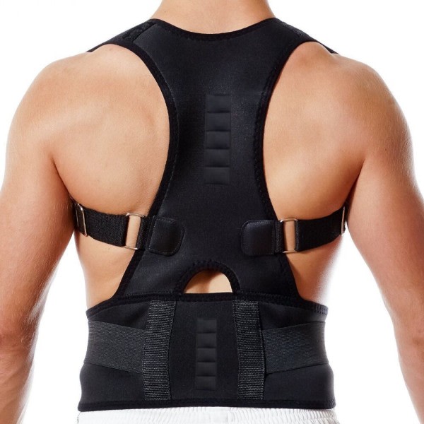 Back Brace Posture Corrector Spinal Support för kvinnor och män, L