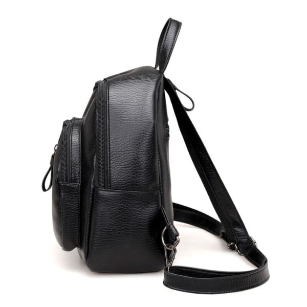 Mode liten ryggsäck Travel Pu läderhandväska