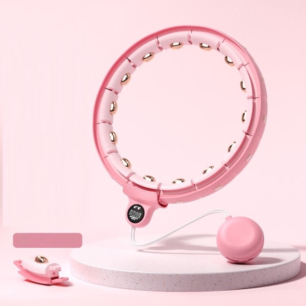 Hula Hoop - Magbantning - Magnetmassage Hula Hoop rosa