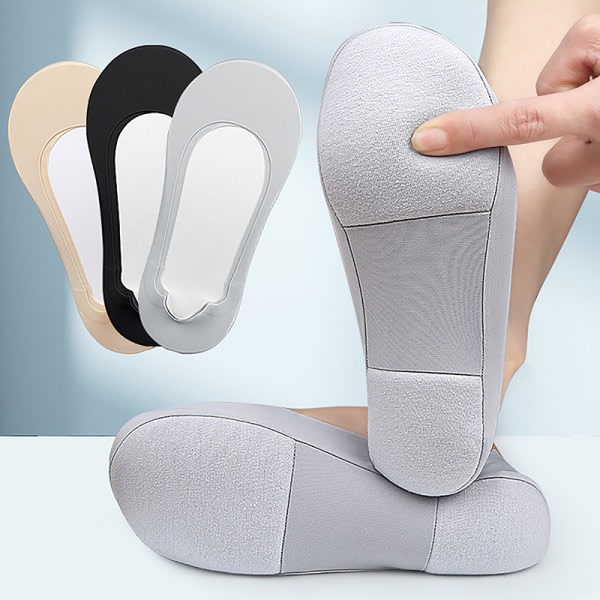 3D Arch Stödstrumpor Fotmassage Health Care Comfort Ortopedisk Svart
