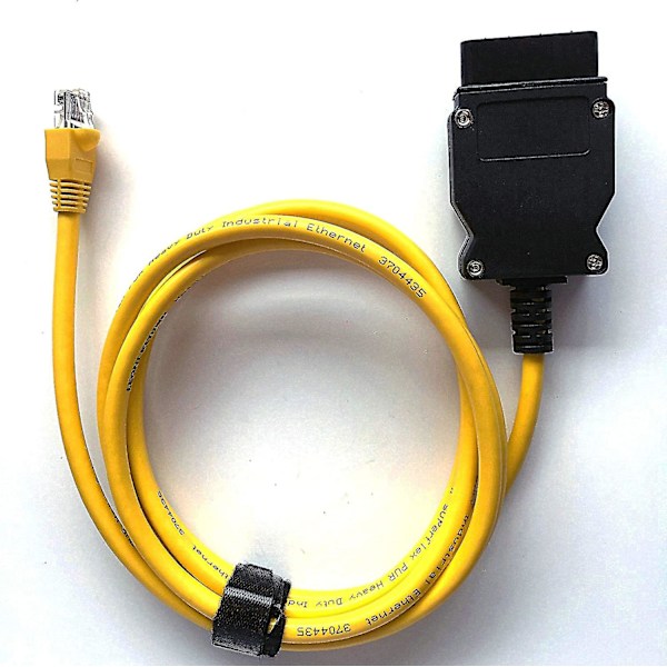 Ethernet Enet Rj45 Yellow Obd Obdii Obd2 Coding F-series Cable [energy Class A++]