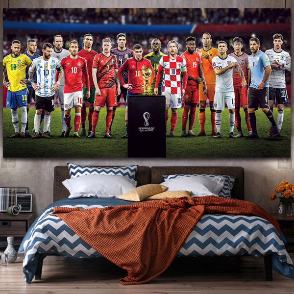 World Cup bakgrund fotbollsplan foto bakgrund f?r sovrum dekoration FÄRG 1 300*150cm Cherry