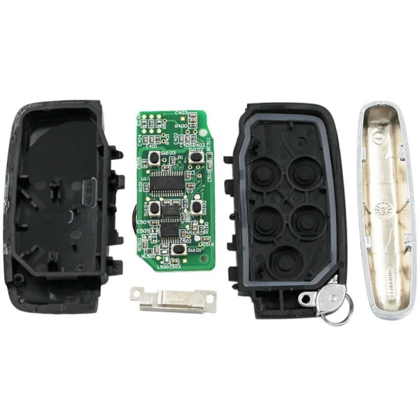 QCONTROL Car Remote Control Key Circuit Board f?r SAAB 93 9-3 2003 2004 2005 2006 2007 2008 2009 2010 2011 ID46 PCF7946 Chip 433MHZ