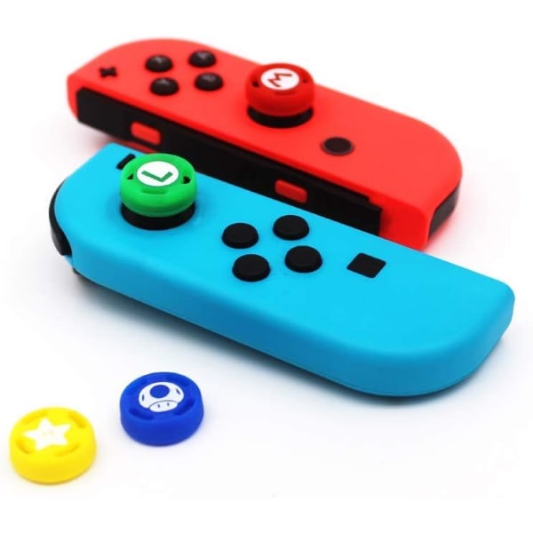 Silikon Analog Thumb Stick Grips Caps - för Nintendo Switch