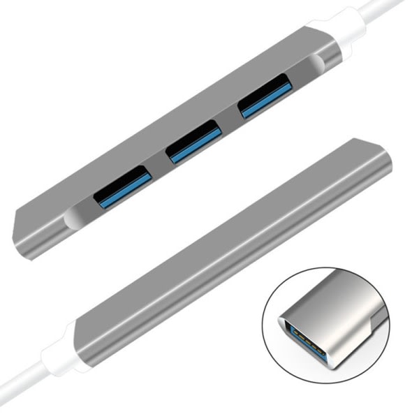 Multi Splitter Adapter för datortillbeh?r Telefonladdare USB laddare