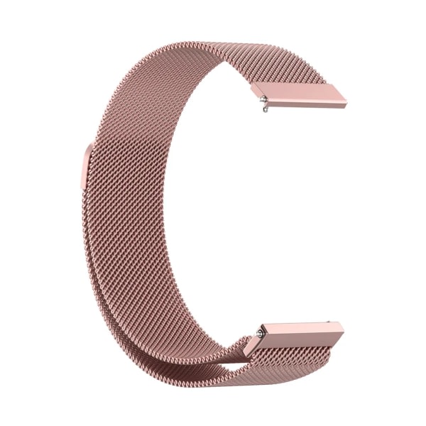 22 mm metallarmband fr?n Milan Rose Pink watch f?r Samsung Galaxy Watch 4 44 mm Watch 4 Classic 46 mm Rosa