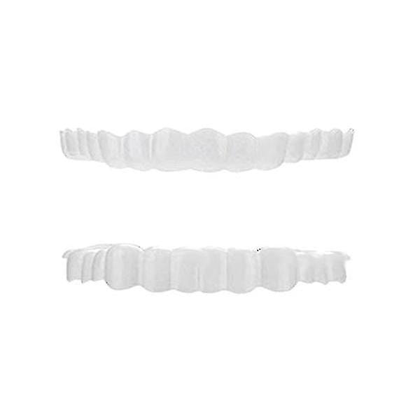 Braces Snap On Upper Fake Teeth Dental Veneers Denture Cover Setbraces Snap On Upper Fake Teeth Dental Veneers Denture Cover Set