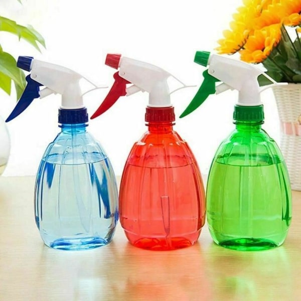 Tomma plastsprayflaskor, 500 ml, m?ngsidig, handtryck,