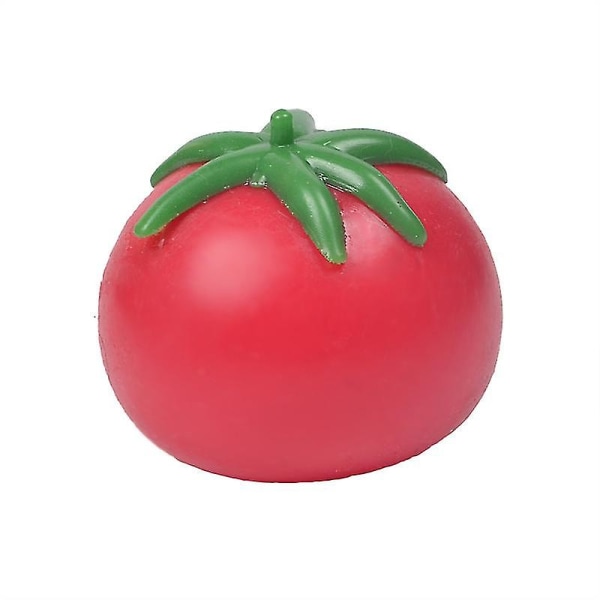 Stretchy Balls Leksaker - Kreativa Sensoriska Squeeze Balls Tomat Form, Dekomprimera, Fokusera, Squeeze Vent Leksaker För födelsedag/fest favors