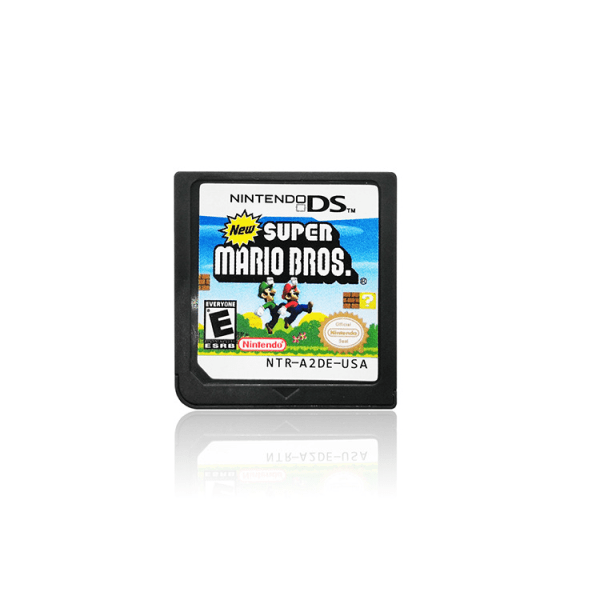 11 klassiska spel DS-kassett Kontrollkort New Super Mario Bros.