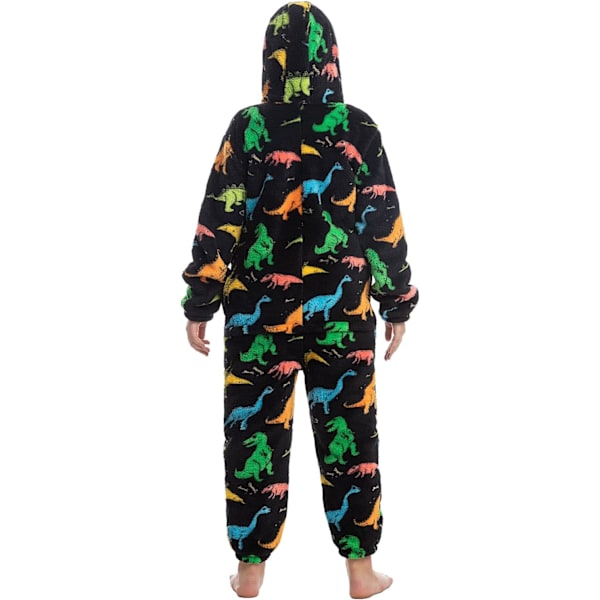 Barnens unisex jumpsuit, 2022 kostymdjur onesie nattklänning pyjamas huvad nattkläder cosplay kigurum nattkläder jul halloween