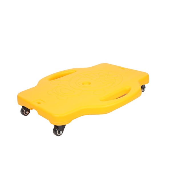 Stor skoter sensorisk träningsutrustning - barns tidig utbildningsverktyg för vestibulär balans, utomhusleksak gul S: 40*38 cm gul S: 40*38 cm