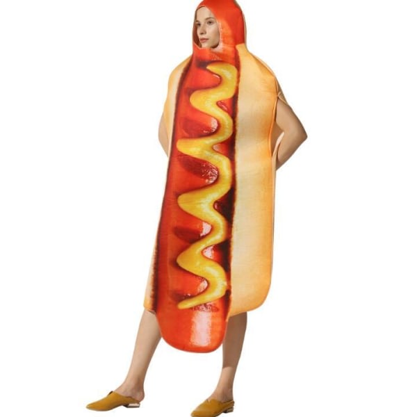 Halloween Hot Dog Cosplay Kostym Scenshow Hot Dog Cherry