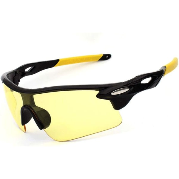 Herrsolglas?gon, Sport utomhussolglas?gon, Modesolglas?gon, UV400 skyddsglas?gon f?r Racing Ski Bike Fishing-A