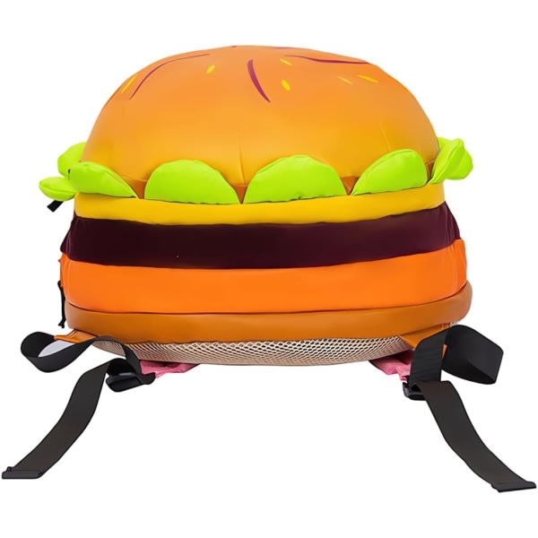 Cheeseburger Backpack Multi Compartment Cosmic Burger, Cheeseburger, Ryggs?ckar